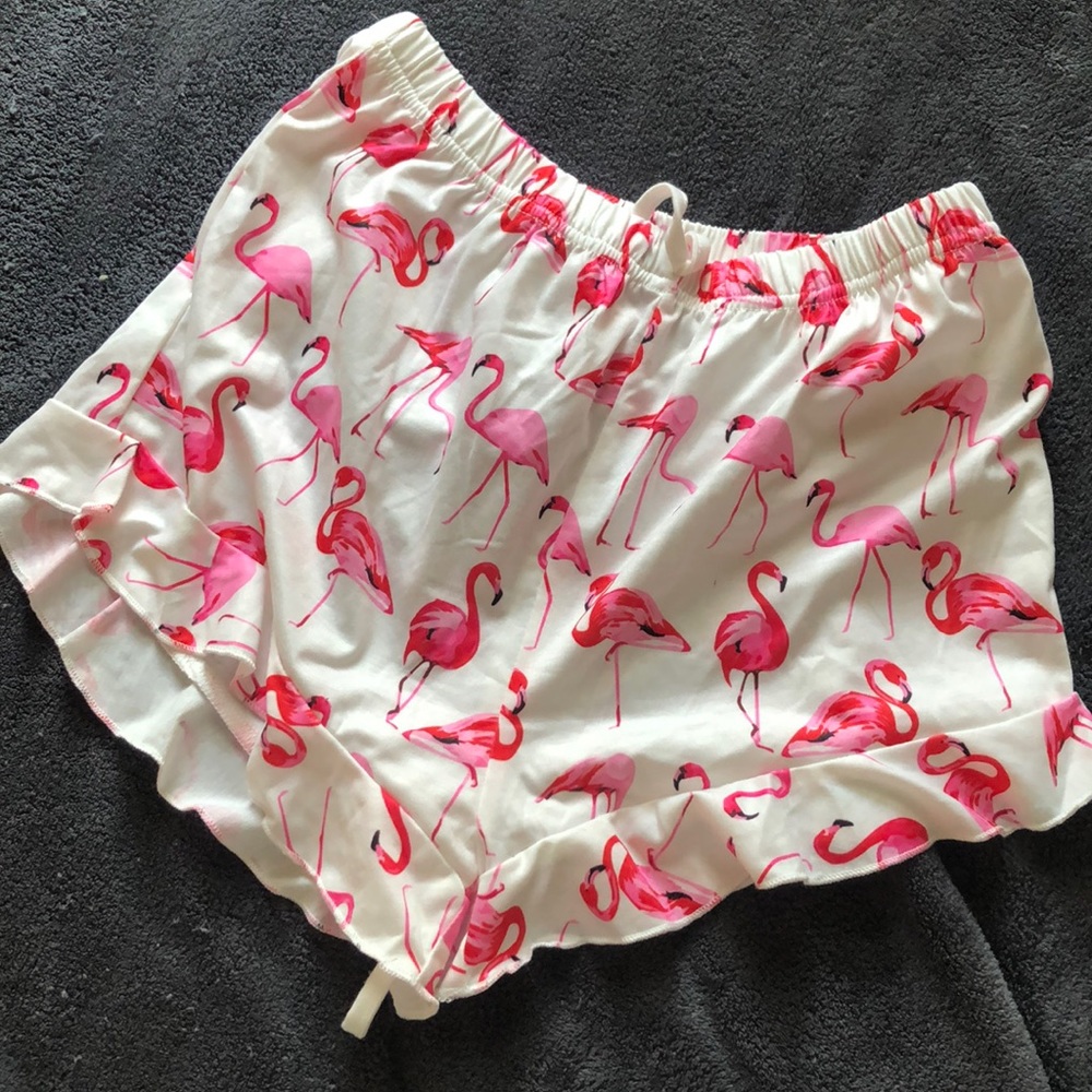 Flamingo PJ shorts
